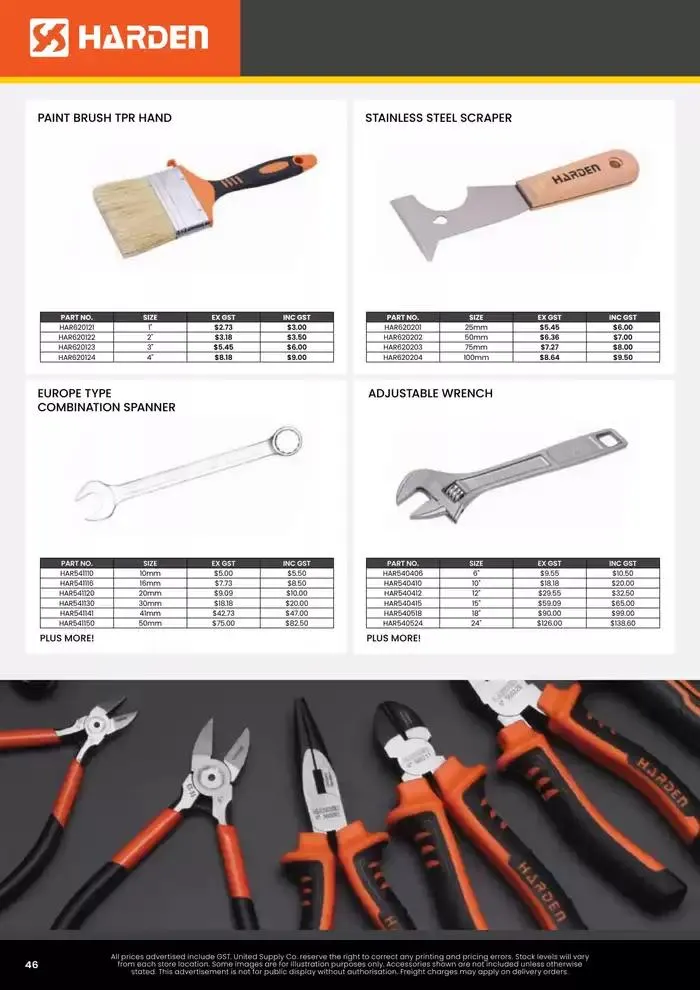 Tool Centre McKinnon APR-JUN 25 - Catalogue valid from 1 April to 30 June 2025 - page 46