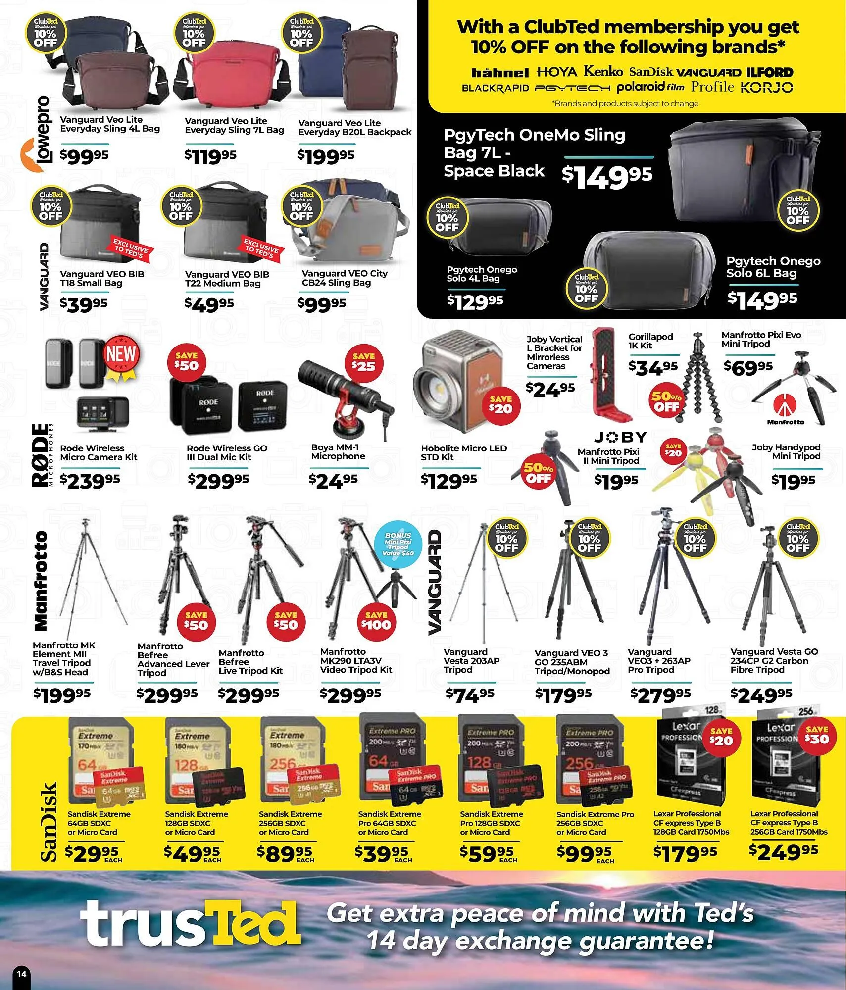 Teds Cameras catalogue - Catalogue valid from 5 February to 1 March 2026 - page 14