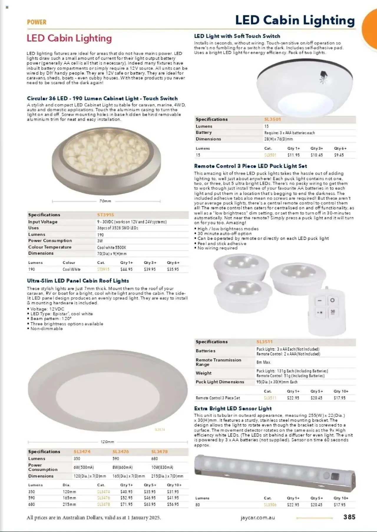 Jaycar Celebrating 40 Years in Electronics - Catalogue valid from 1 January to 29 August 2025 - page 315