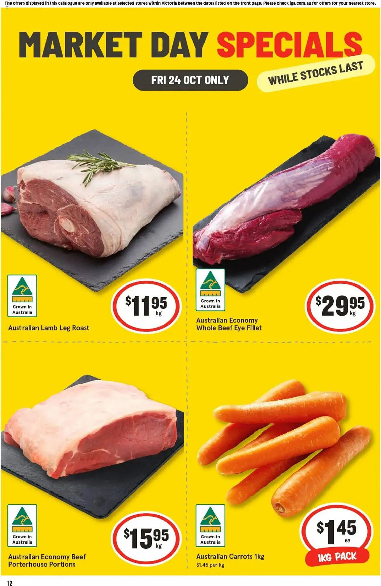 IGA catalogue - Catalogue valid from 23 October to 24 October 2025 - page 1