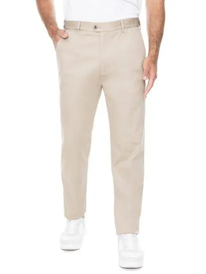 Stretch Chinos Beige - Regular Fit