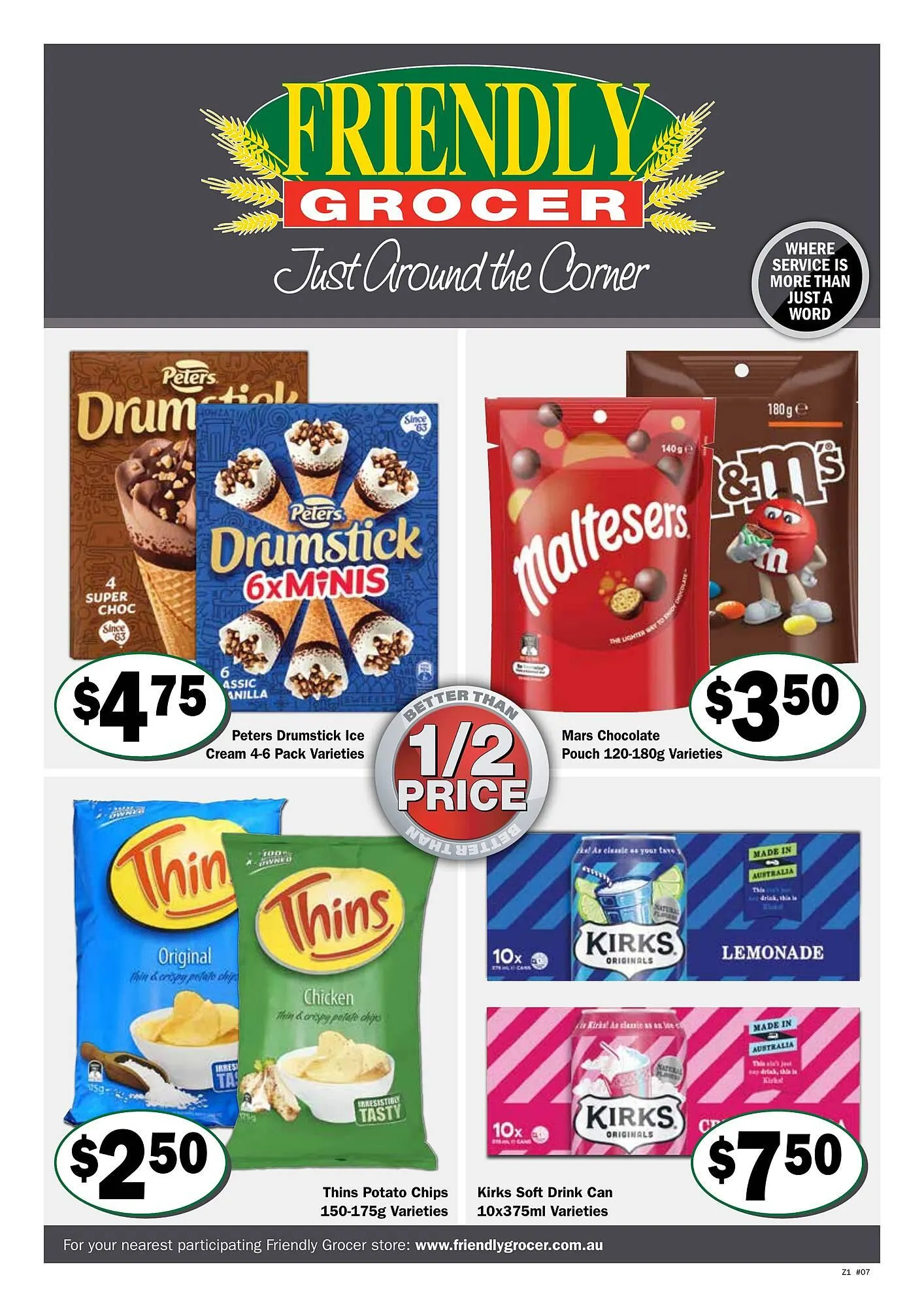 Friendly Grocer catalogue - 1