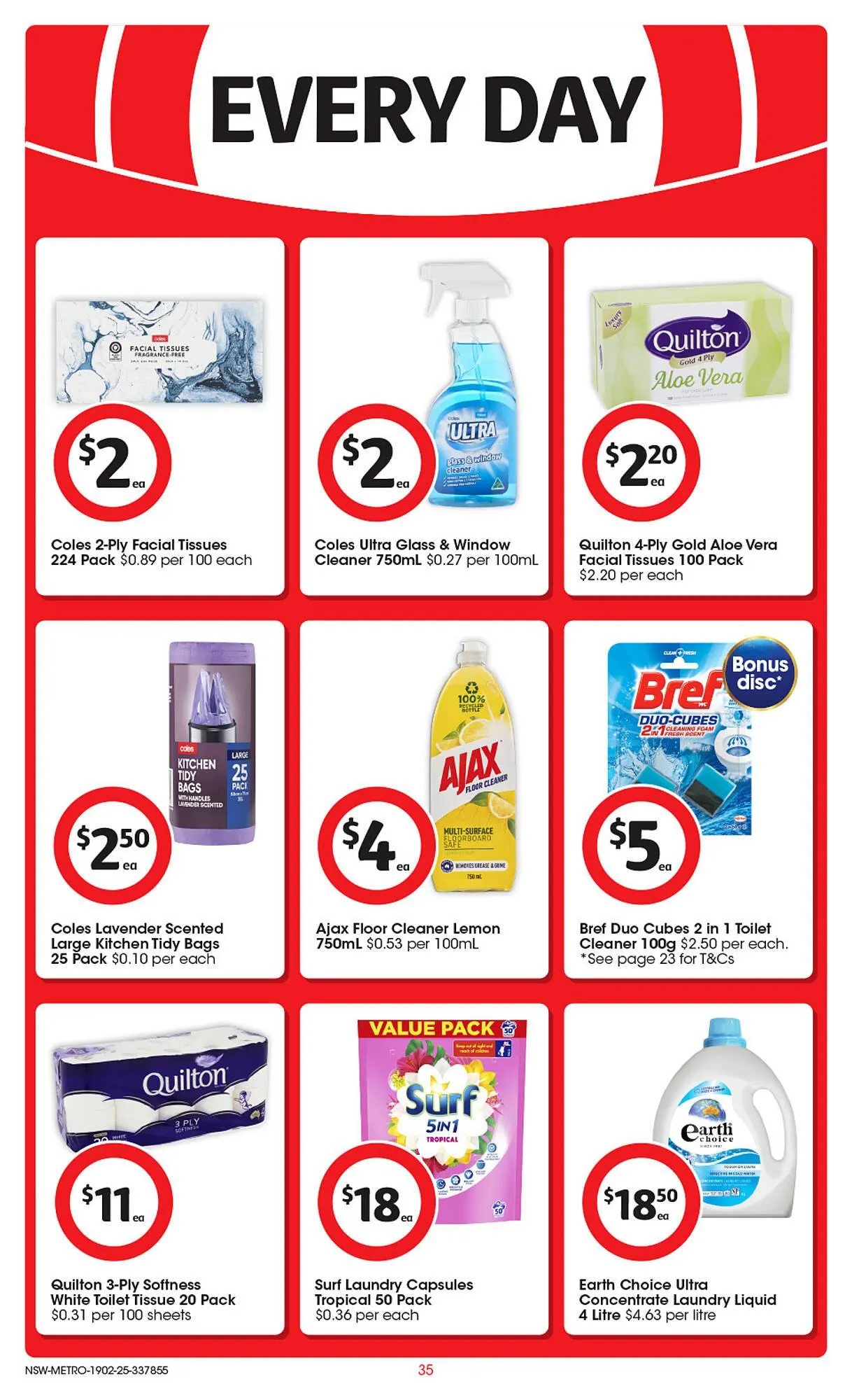 Coles catalogue - Catalogue valid from 19 February to 25 February 2025 - page 36