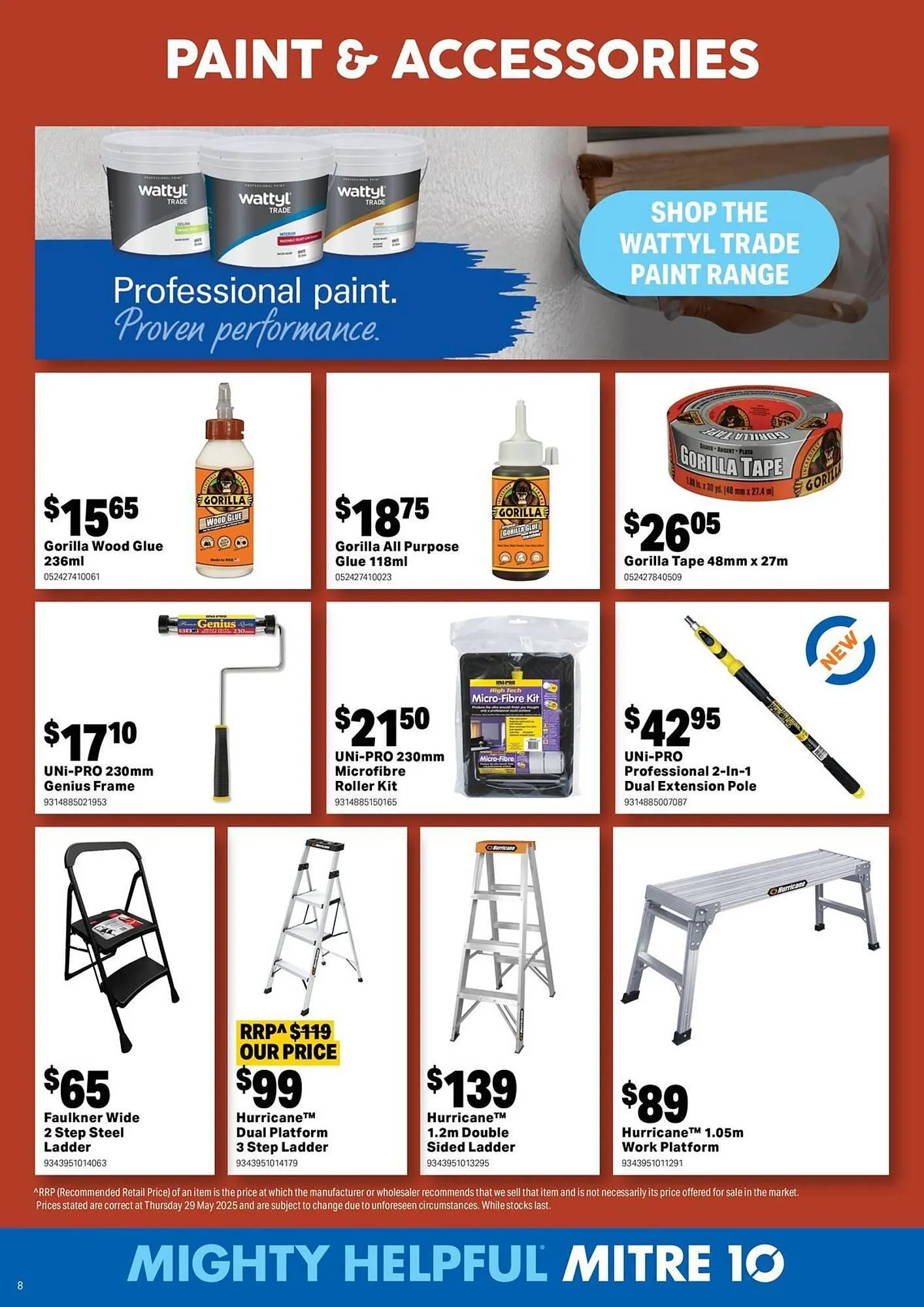 Mitre 10 catalogue - Catalogue valid from 9 July to 27 July 2025 - page 8