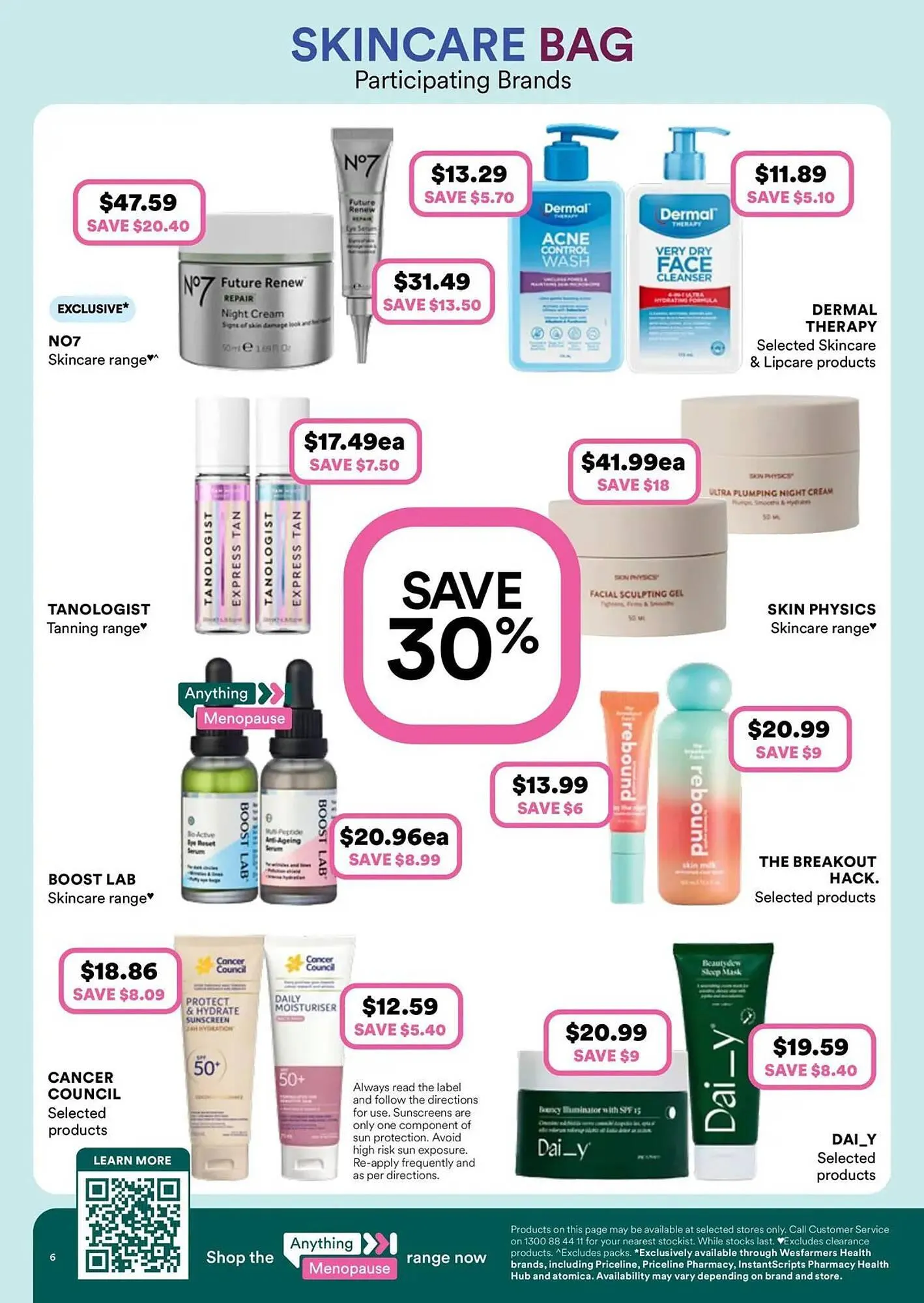Priceline catalogue - Catalogue valid from 9 April to 22 April 2026 - page 6