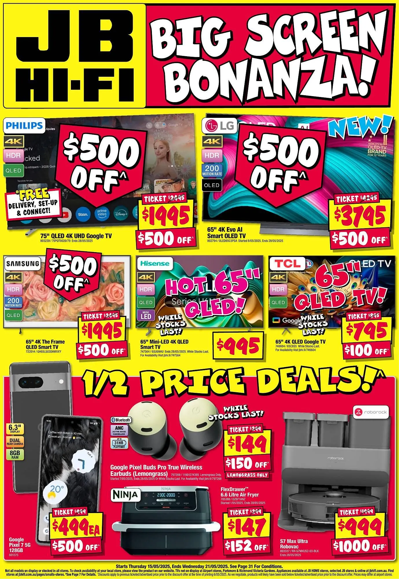 JB Hi-Fi catalogue - Catalogue valid from 15 May to 21 May 2025 - page 1