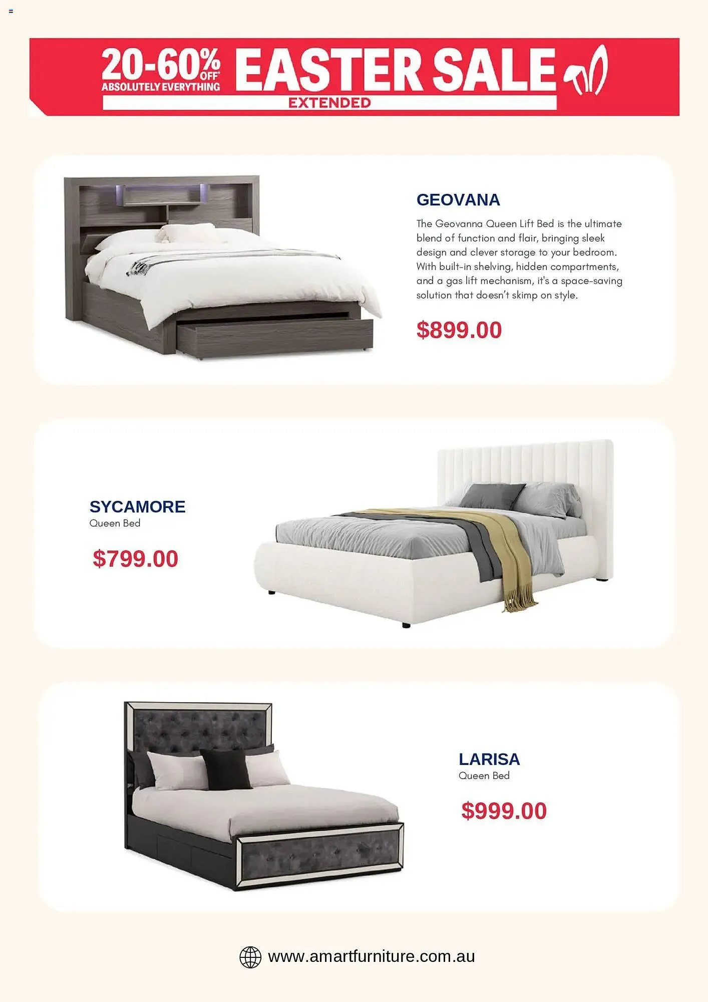 Amart Furniture catalogue - Catalogue valid from 9 April to 18 April 2026 - page 3