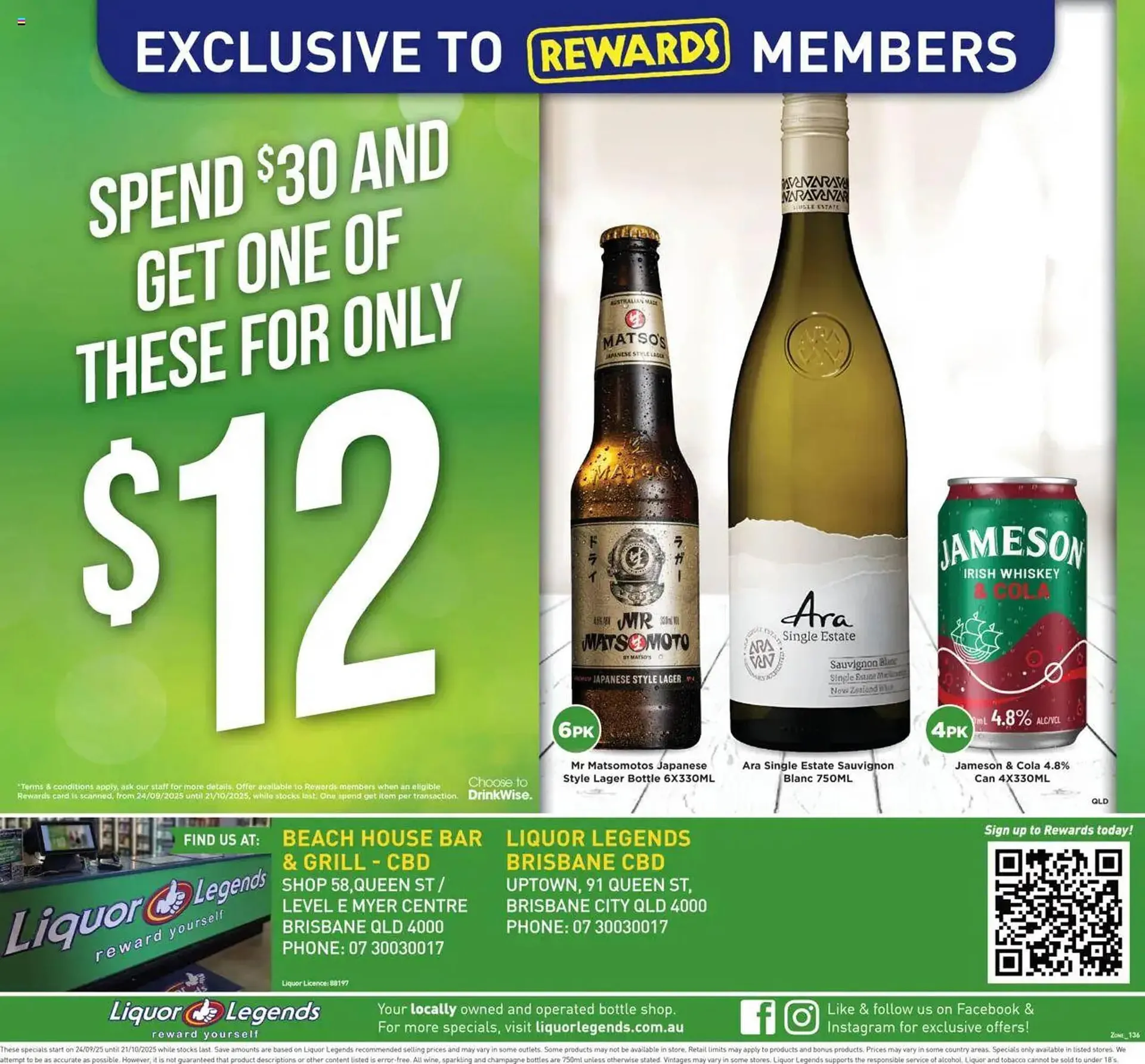 Liquor Legends catalogue - Catalogue valid from 24 September to 21 October 2025 - page 8