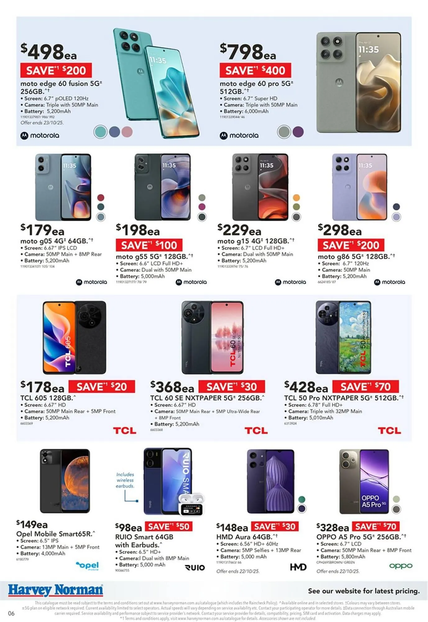 Harvey Norman catalogue - Catalogue valid from 17 October to 27 October 2025 - page 6
