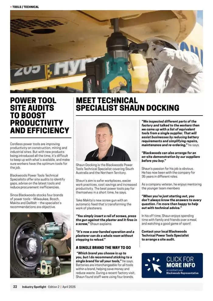 Industry Spotlight - Catalogue valid from 8 April to 30 April 2025 - page 22