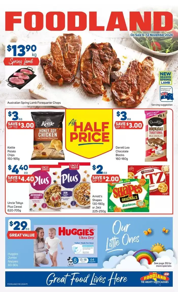 Weekly Specials - Catalogue valid from 6 November to 12 November 2024 - page 1