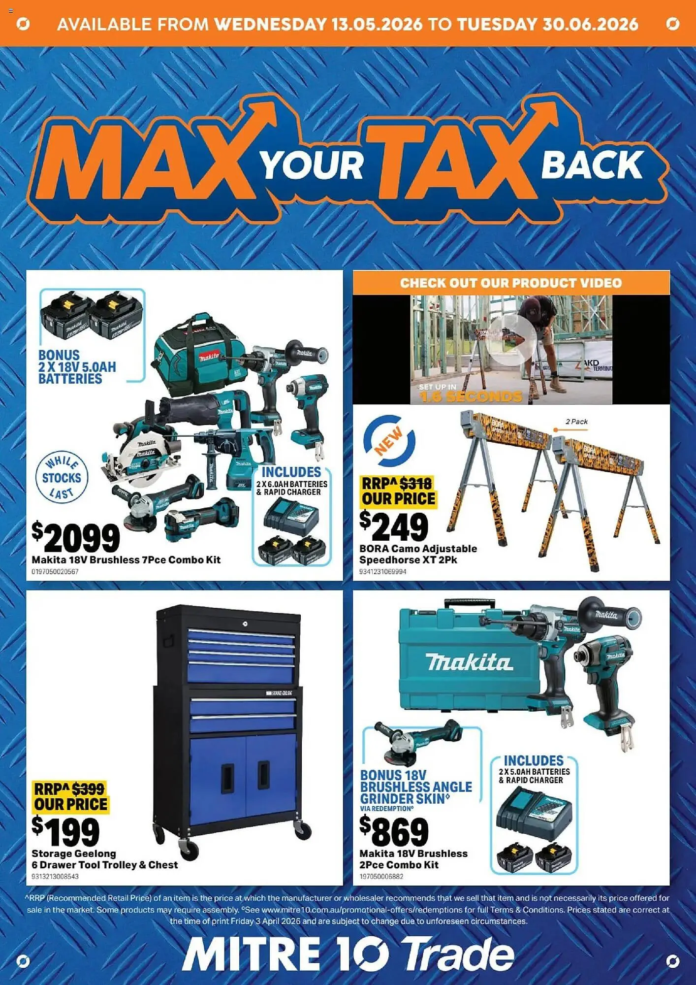 Mitre 10 catalogue - Catalogue valid from 13 May to 30 June 2026 - page 1