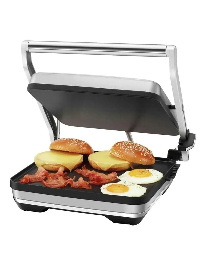 The Toast & Melt 4 Slice Sandwich Press in Steel LSG545BSS2IAN1