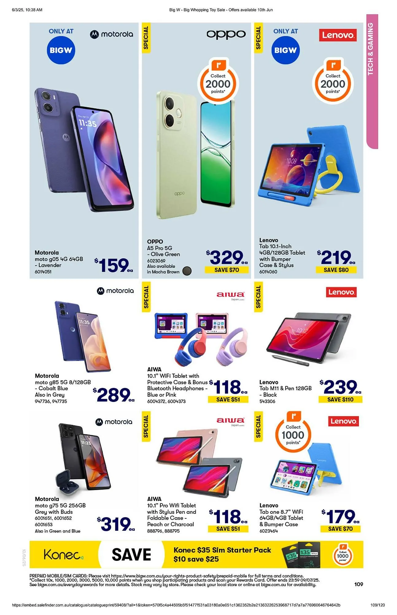 BIG W catalogue - Catalogue valid from 10 June to 9 July 2025 - page 109
