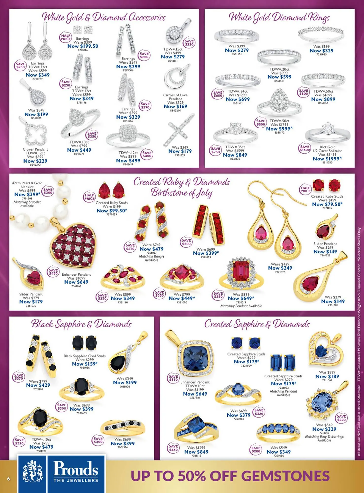 Prouds catalogue - Catalogue valid from 30 June to 27 July 2025 - page 6