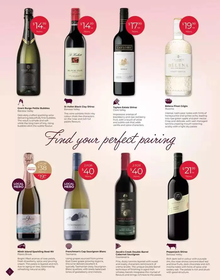 Romance your Tastebuds. - Catalogue valid from 29 January to 25 February 2025 - page 2