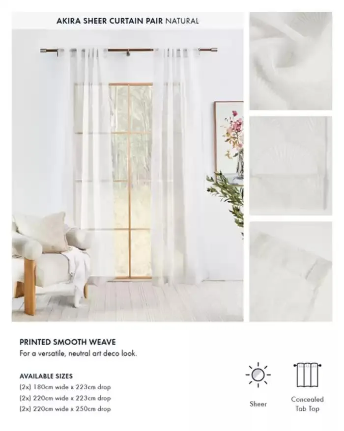 Curtain Edit Lookbook - Catalogue valid from 10 October to 10 October 2025 - page 7