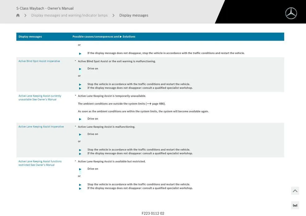 S - Class Maybach - Catalogue valid from 11 September to 11 September 2025 - page 999