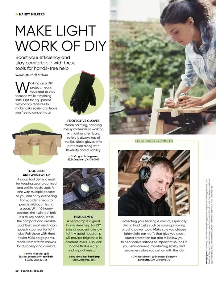 Bunnings Magazine March 2025 - Catalogue valid from 1 March to 31 March 2025 - page 60