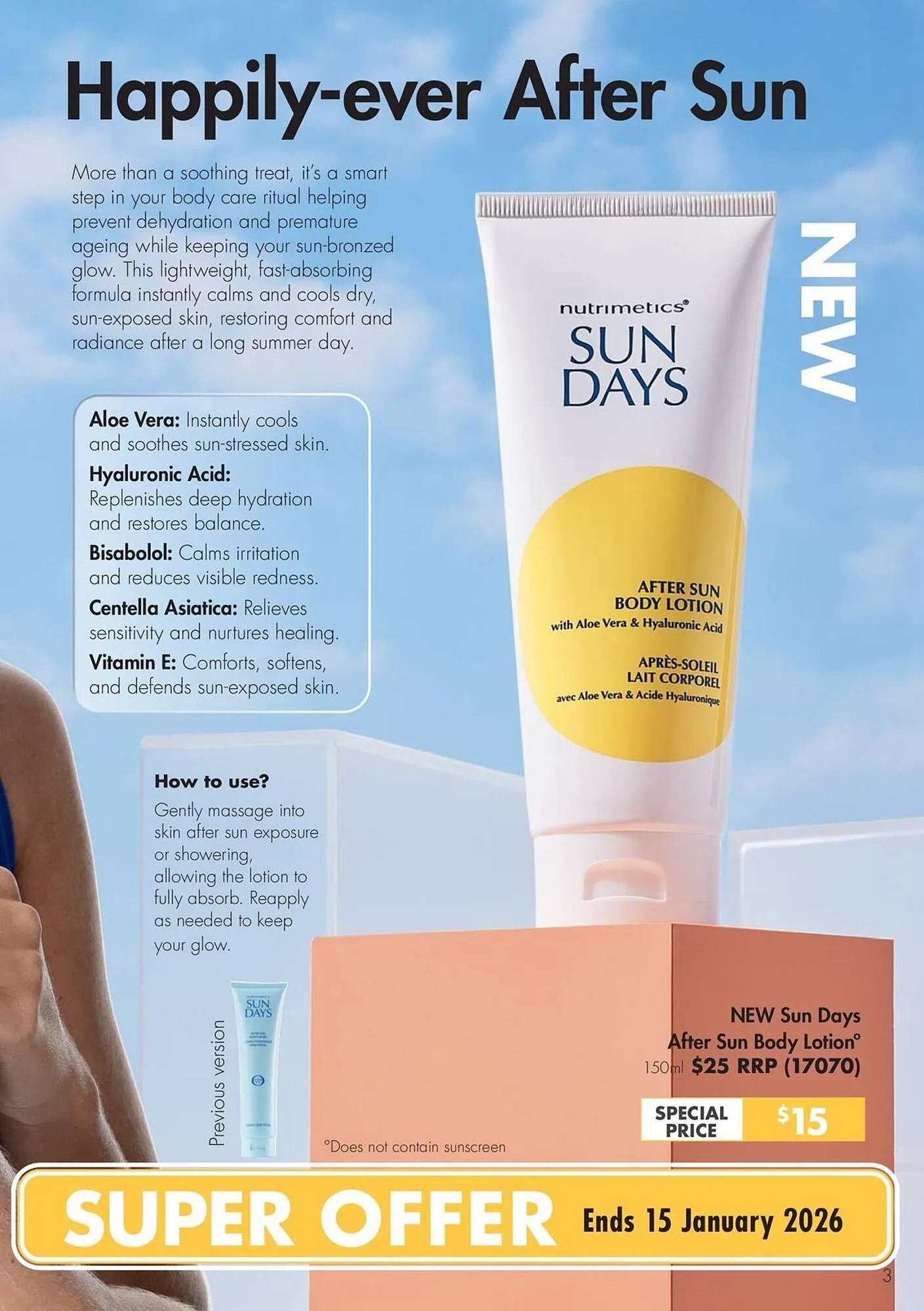 Nutrimetics catalogue - Catalogue valid from 2 January to 31 January 2026 - page 3