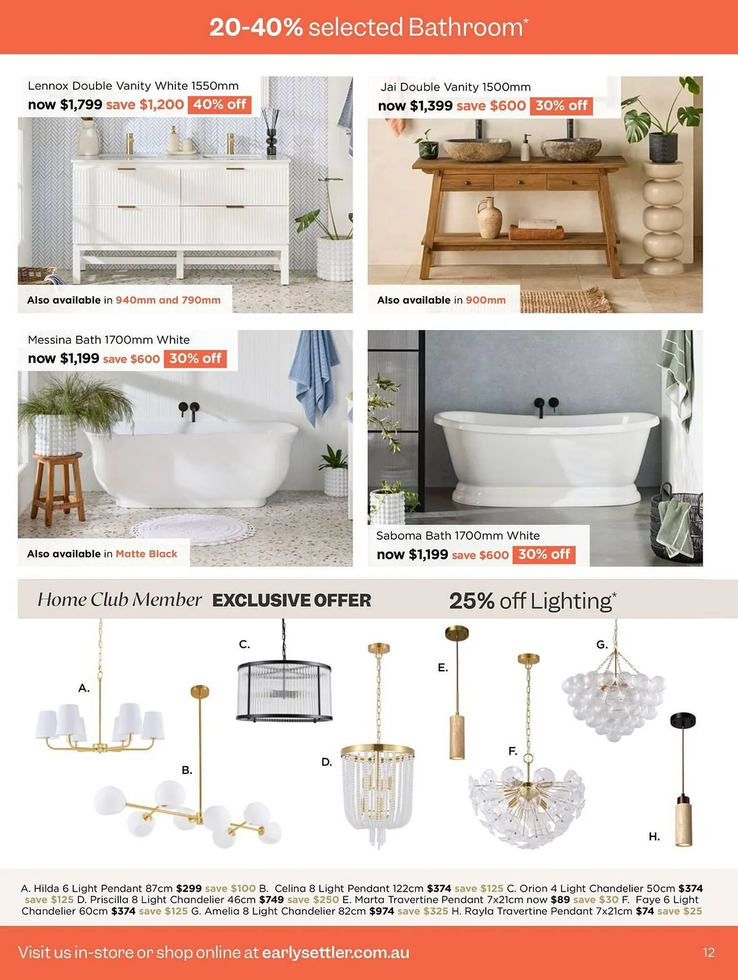 Early Settler catalogue - Catalogue valid from 24 March to 12 April 2026 - page 12