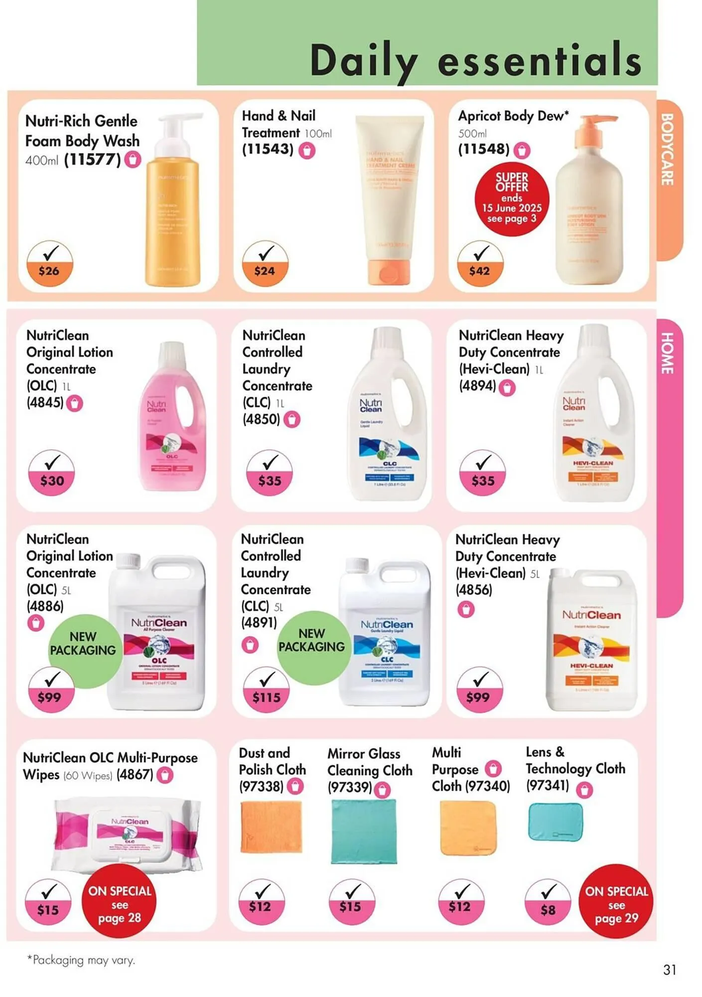Nutrimetics catalogue - Catalogue valid from 27 May to 2 June 2025 - page 31