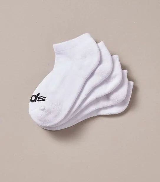 Bonds Kids Cushioned Low Cut 5 Pack Socks - White