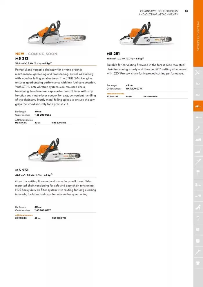 Catalogue 2024 - Catalogue valid from 26 June to 5 January 2025 - page 81