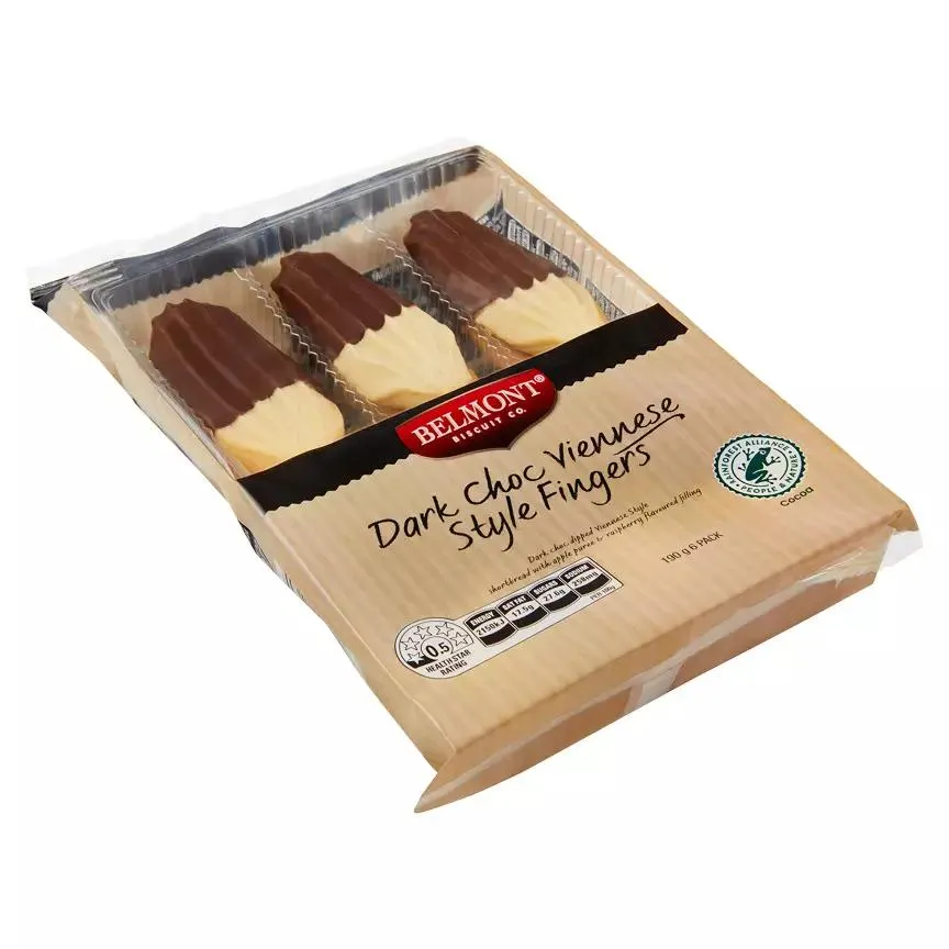 Dark Choc Viennese Style Fingers 6 Pack 190g