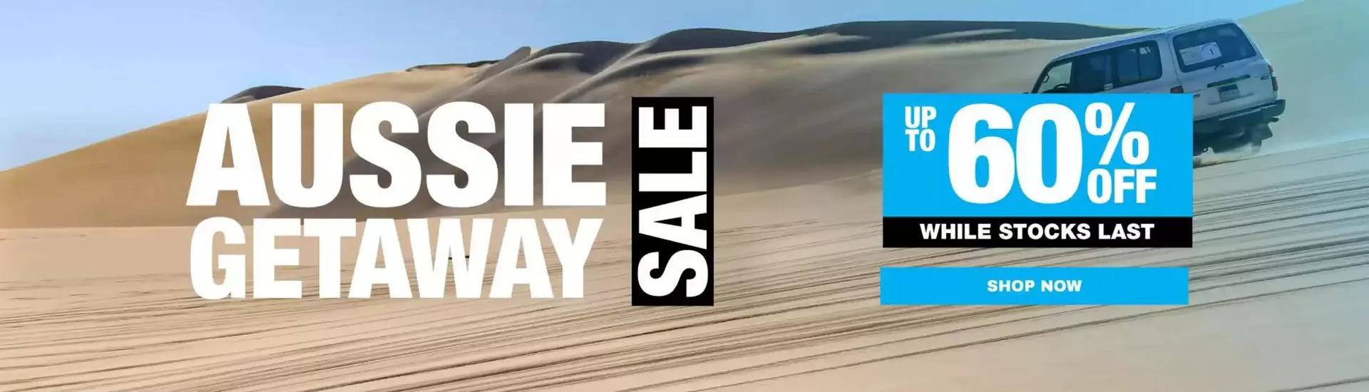 Aussie Getaway Sale On Now! - Catalogue valid from 13 January to 13 February 2025 - page 1