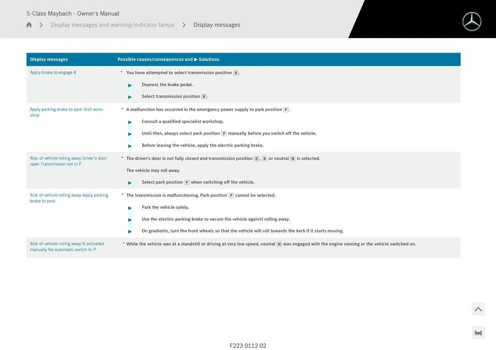 S - Class Maybach - Catalogue valid from 11 September to 11 September 2025 - page 976