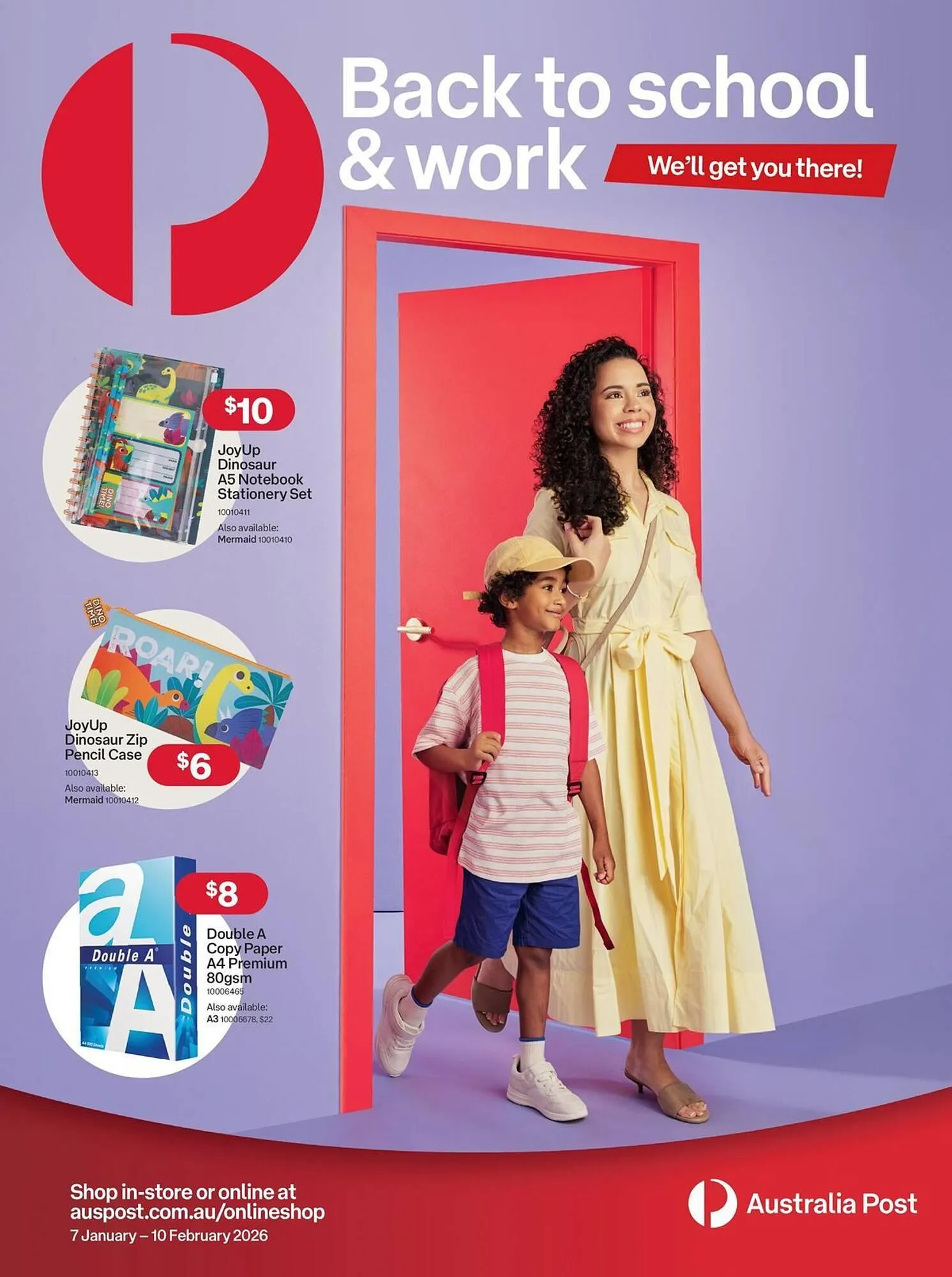 Australia Post catalogue - Catalogue valid from 7 January to 10 February 2026 - page 1