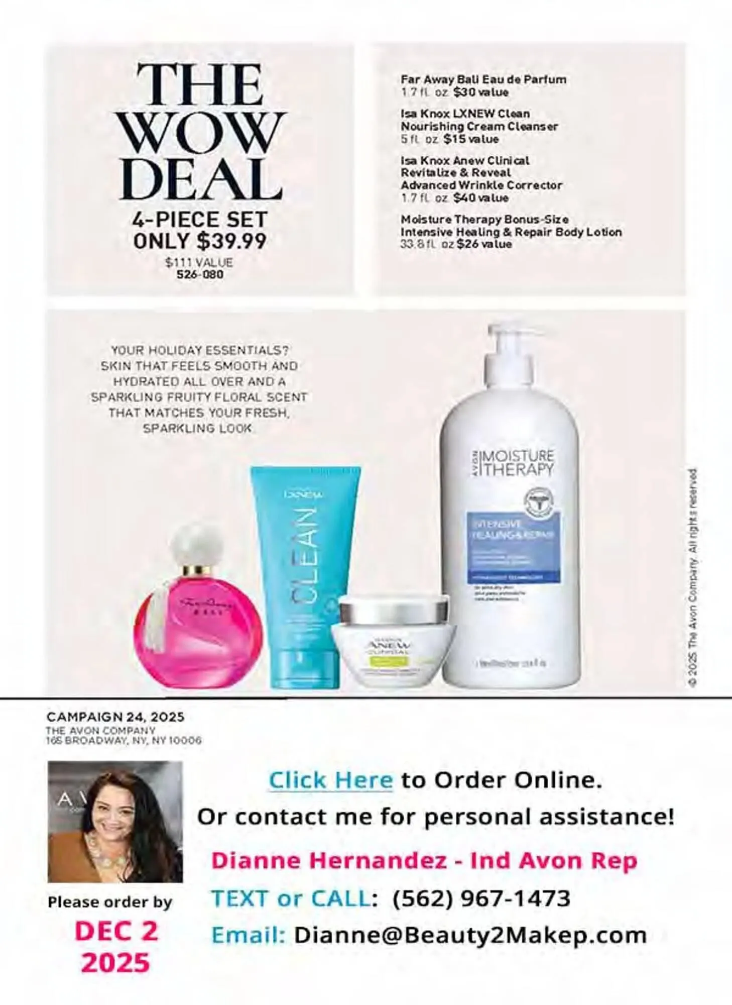 Avon catalogue - Catalogue valid from 4 November to 2 December 2025 - page 164