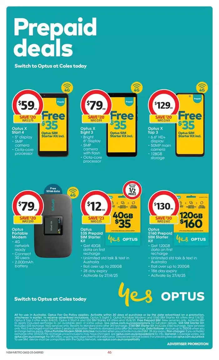 Great Value. Hands Down - 26th March - Catalogue valid from 26 March to 1 April 2025 - page 46