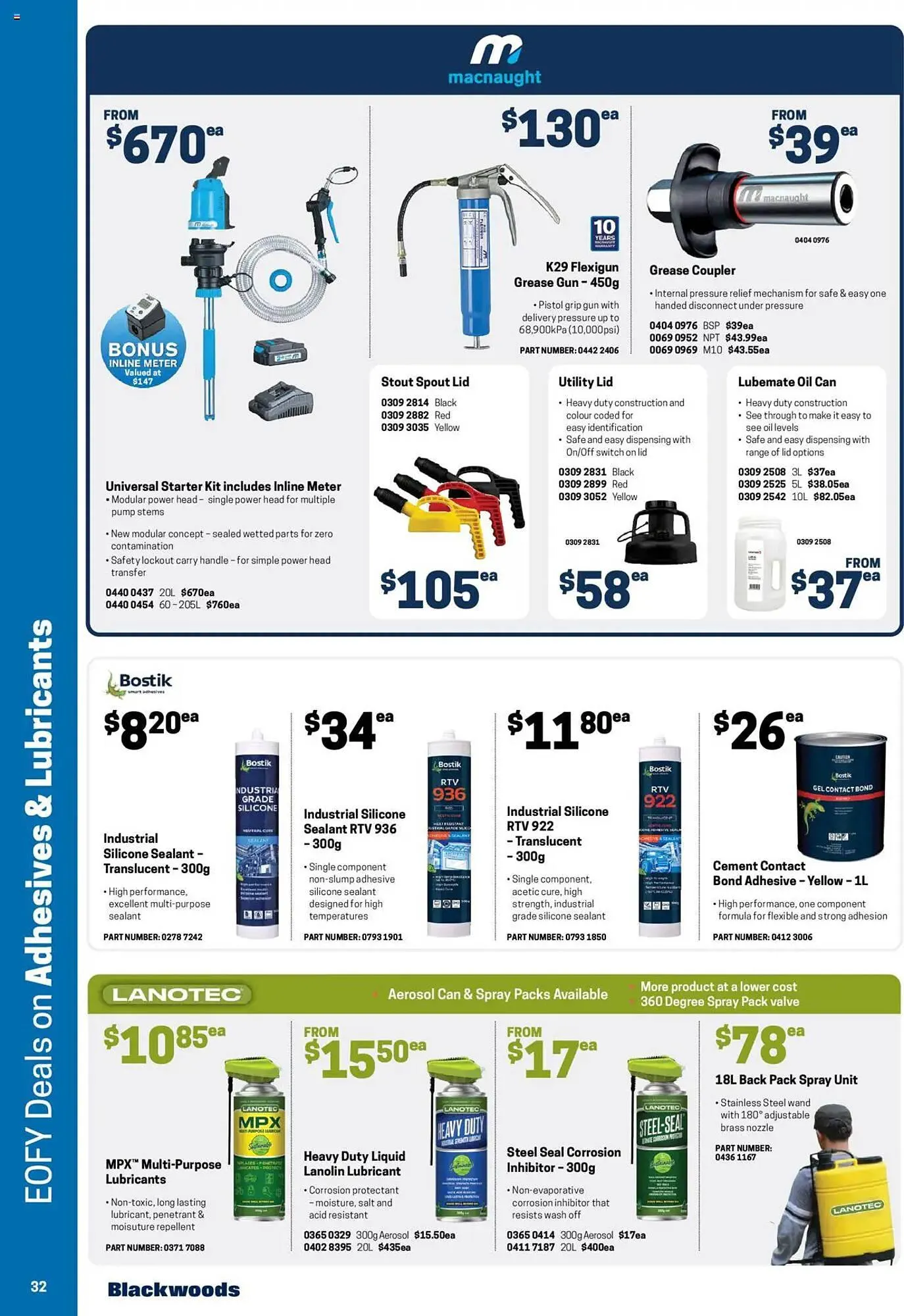 Blackwoods catalogue - Catalogue valid from 18 May to 30 June 2025 - page 32