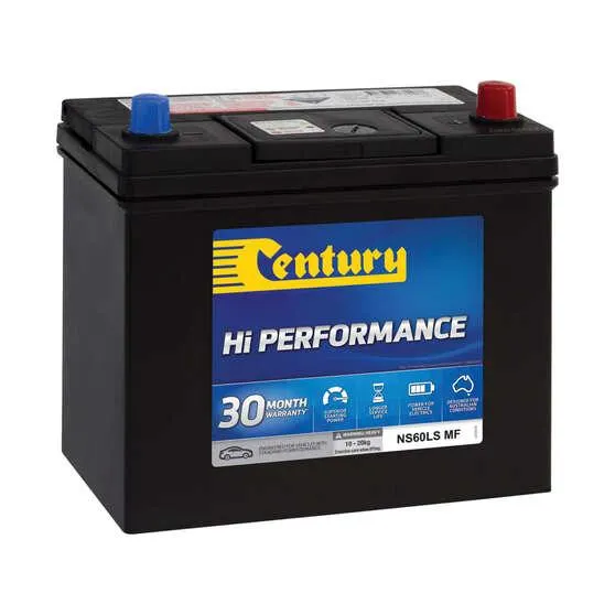 Century Hi Performance Car Battery NS60LS MF