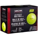 Kirkland Signature V3.0 Yellow Golf Ball 24 Pack