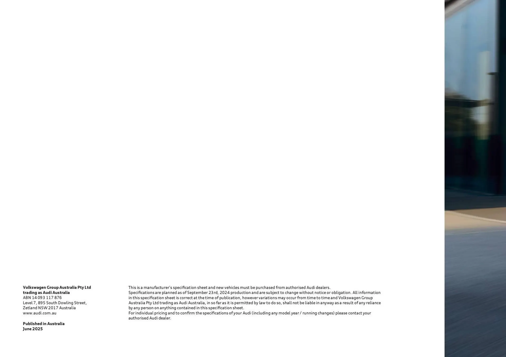 Audi catalogue - Catalogue valid from 7 August to 7 August 2026 - page 8