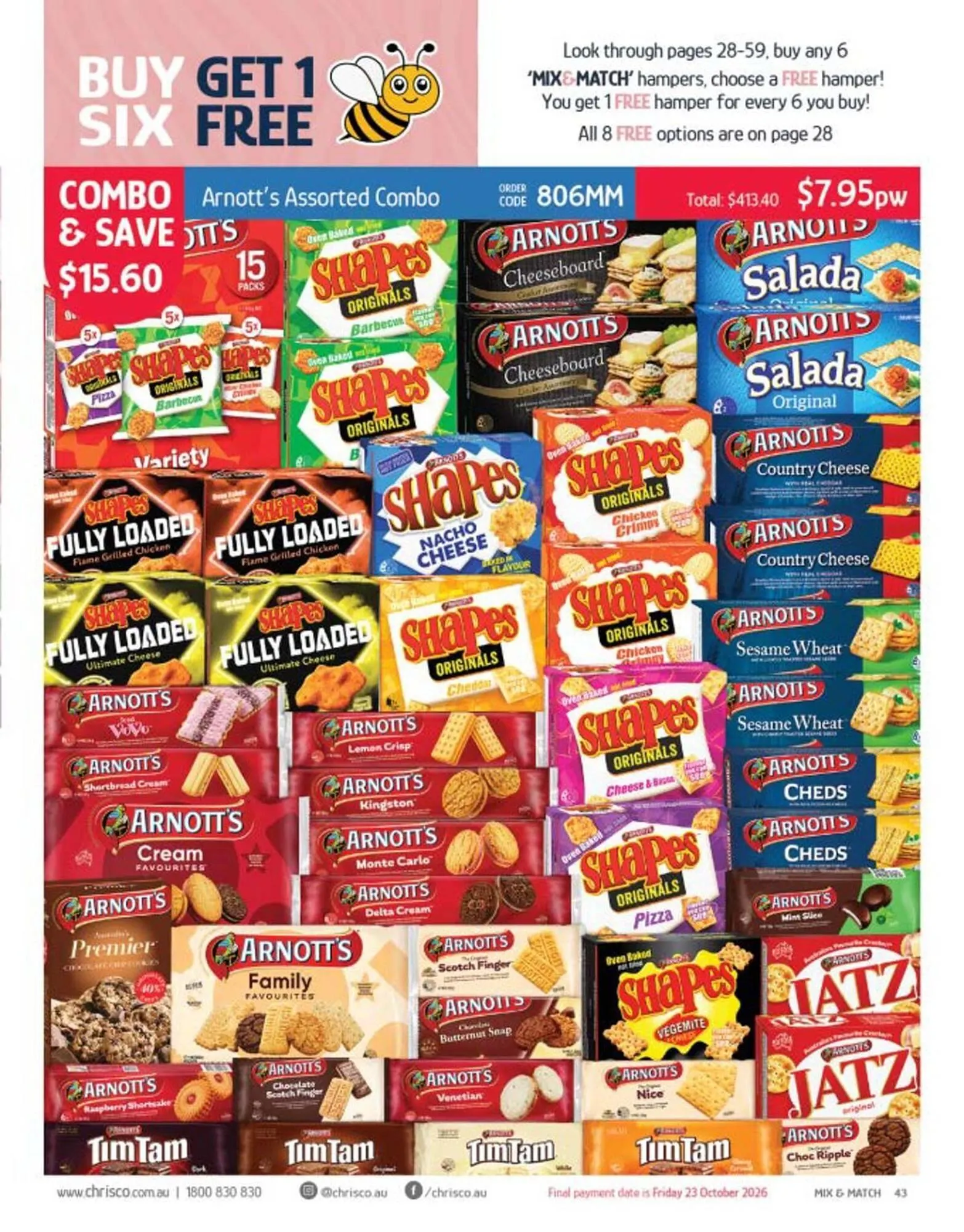 Chrisco Hampers catalogue - Catalogue valid from 19 September to 31 December 2026 - page 43