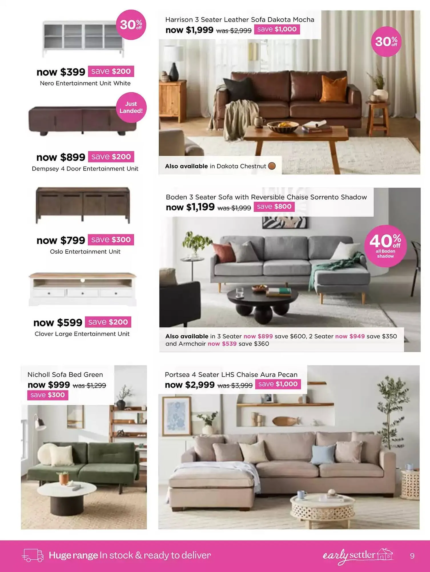 Early Settler catalogue - Catalogue valid from 16 April to 11 May 2025 - page 9