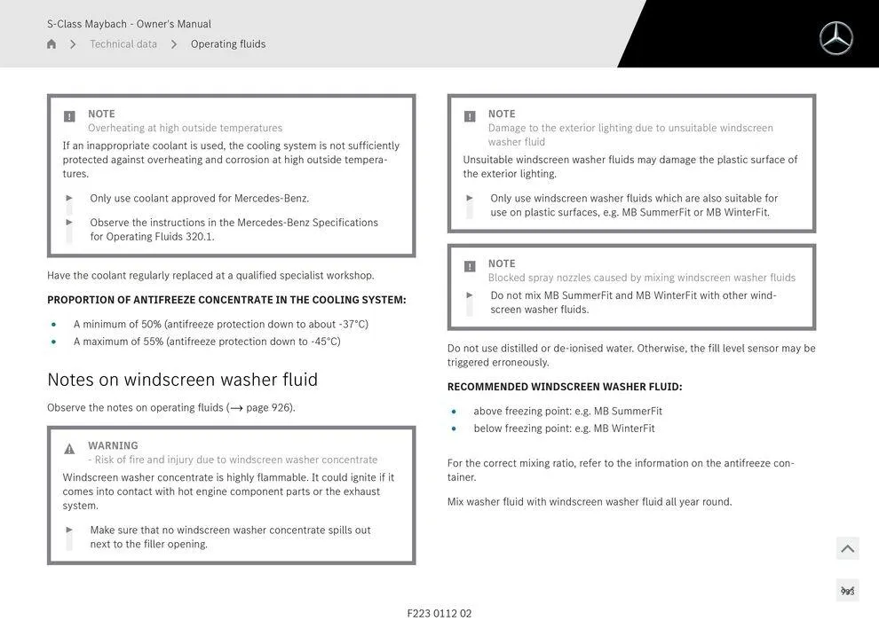 S - Class Maybach - Catalogue valid from 11 September to 11 September 2025 - page 933