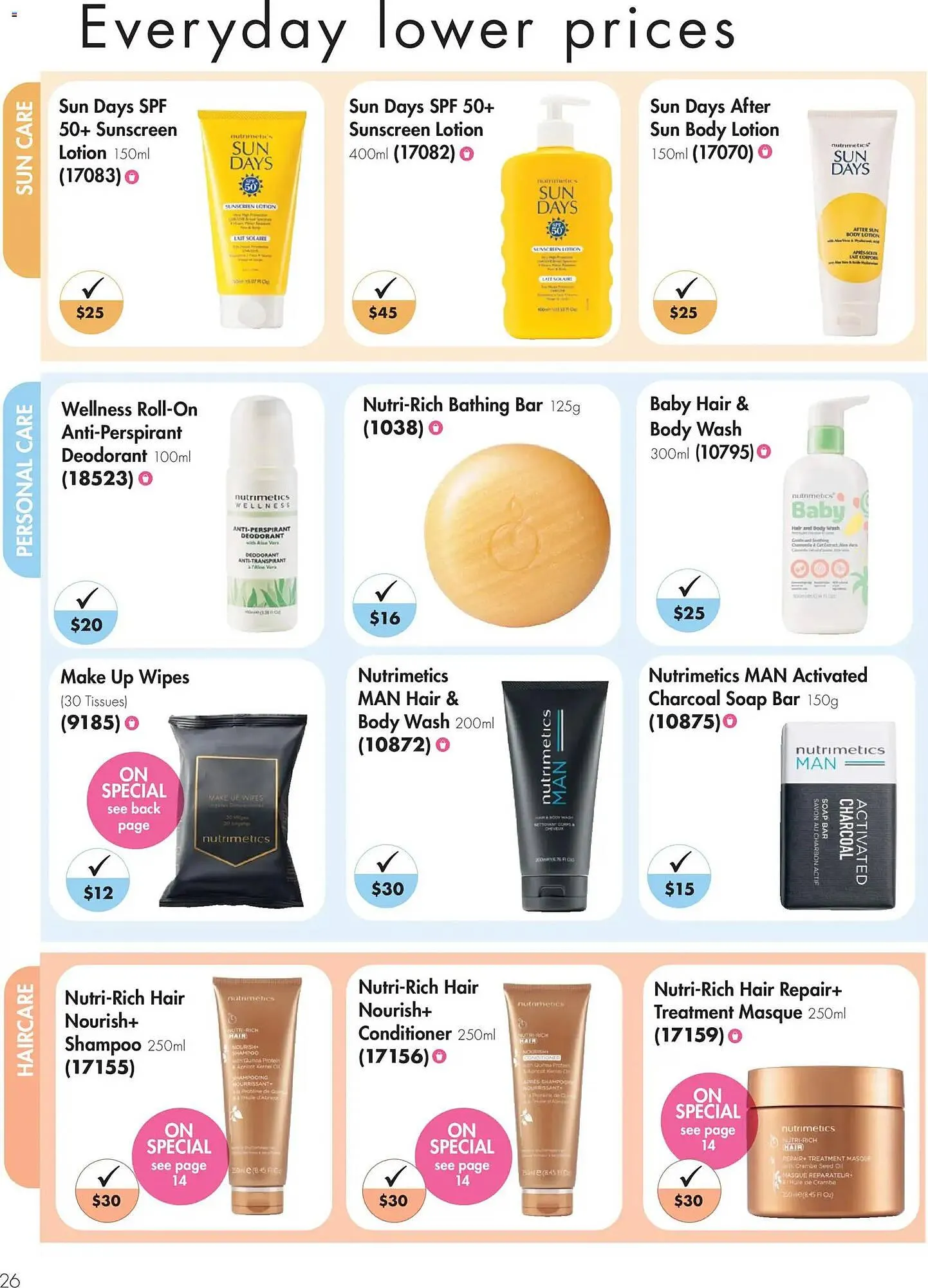 Nutrimetics catalogue - Catalogue valid from 25 April to 31 May 2026 - page 26