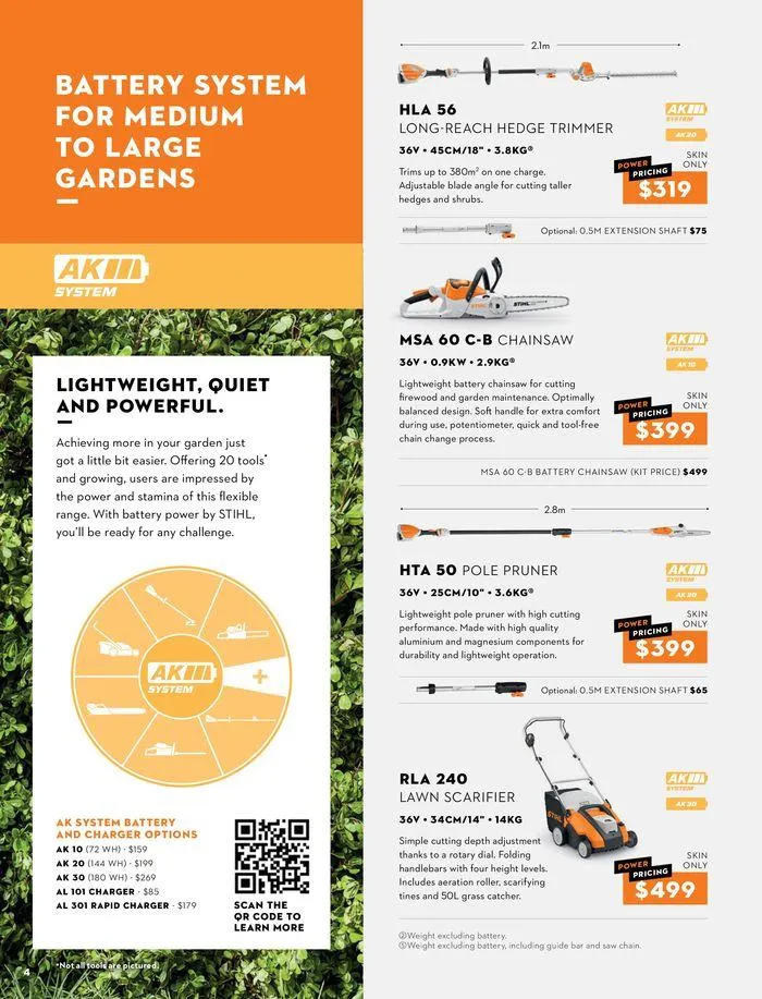 Charge Through Autumn - Catalogue valid from 1 March to 31 May 2024 - page 4