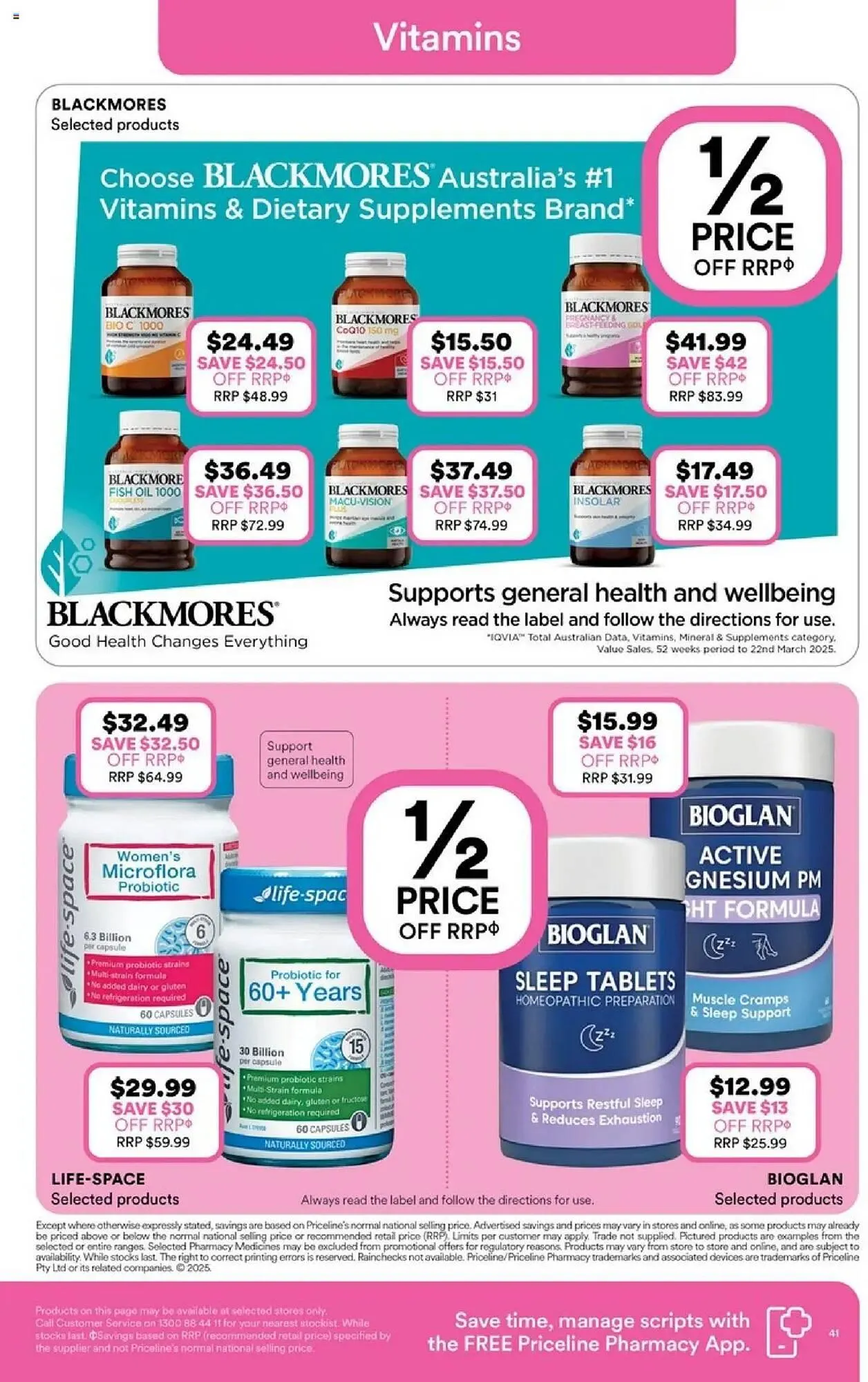 Priceline catalogue - Catalogue valid from 3 July to 23 July 2025 - page 41