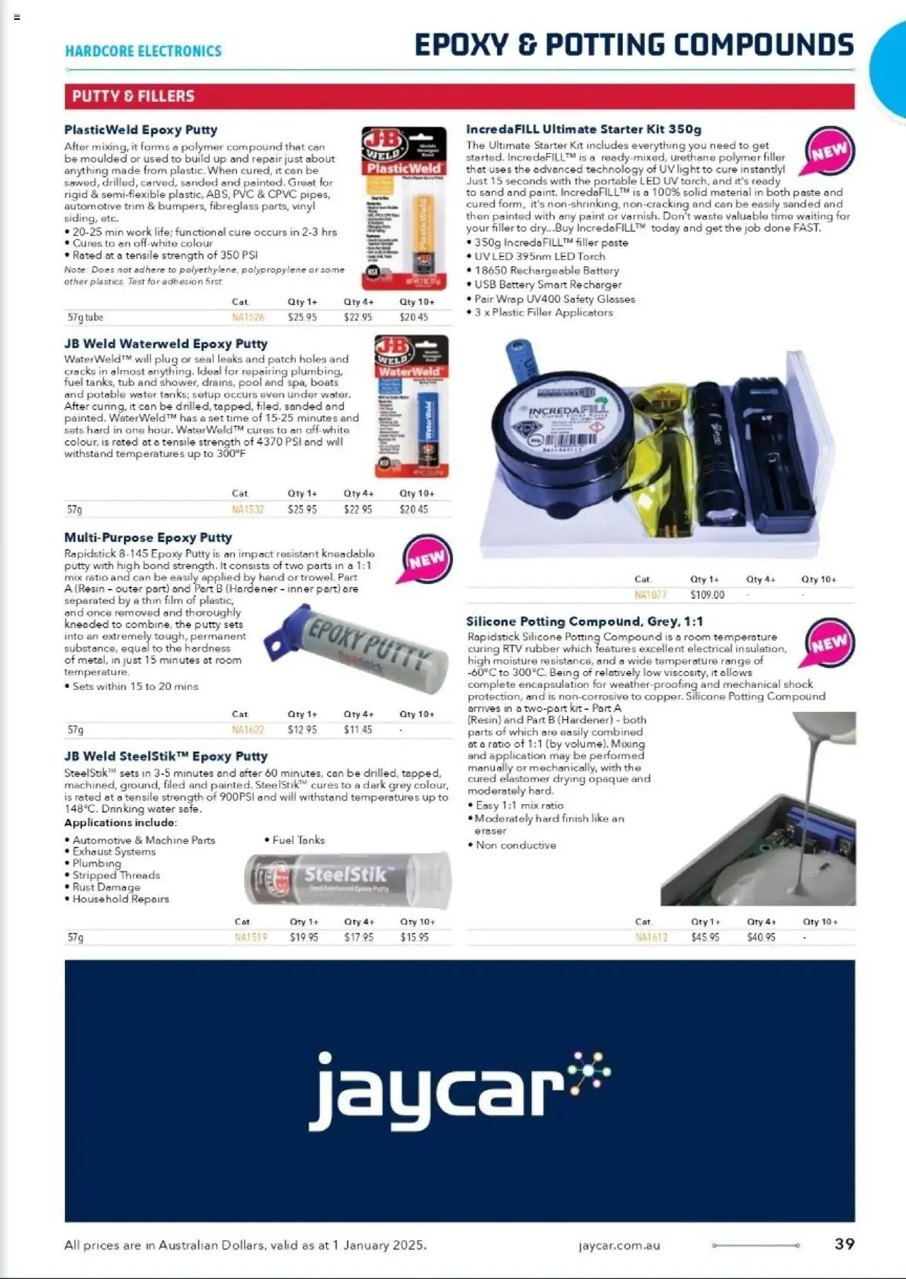 Jaycar Celebrating 40 Years in Electronics - Catalogue valid from 1 January to 29 August 2025 - page 35