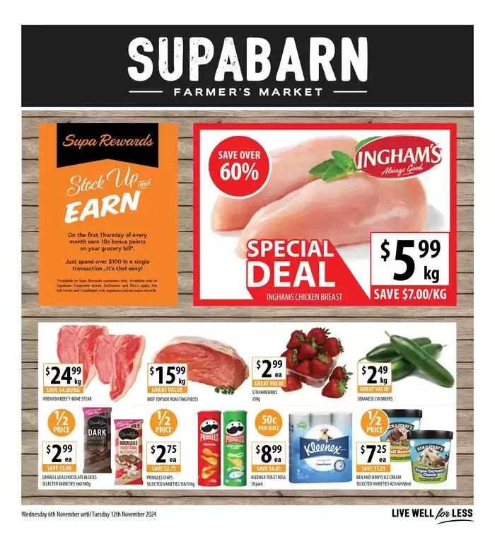 Weekly Specials - 06/11 - Catalogue valid from 6 November to 12 November 2024 - page 1