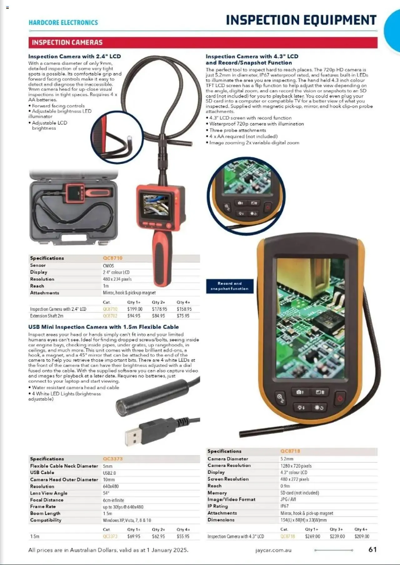 Jaycar Celebrating 40 Years in Electronics - Catalogue valid from 1 January to 29 August 2025 - page 51