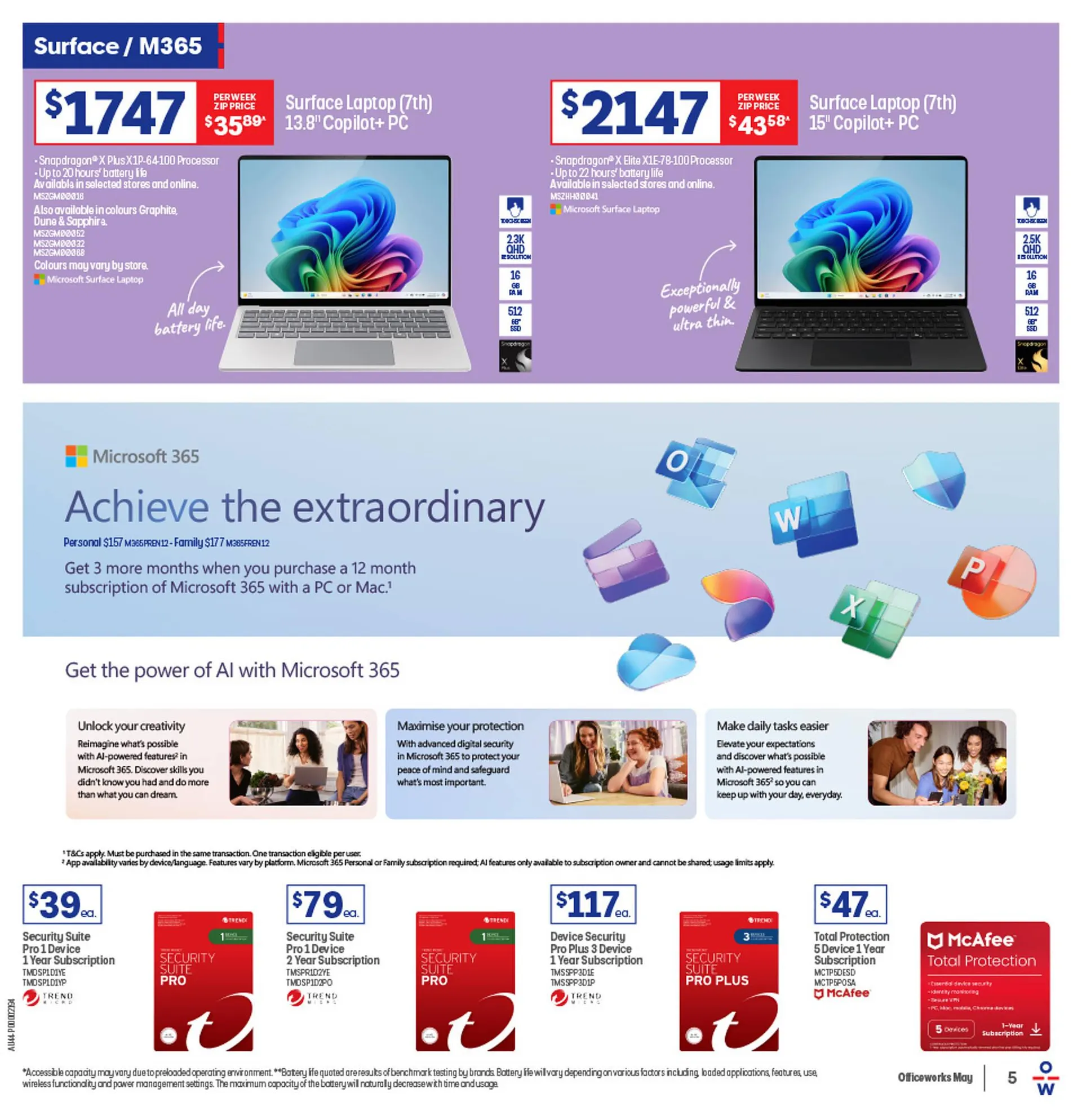 Officeworks catalogue - Catalogue valid from 8 May to 26 May 2025 - page 5