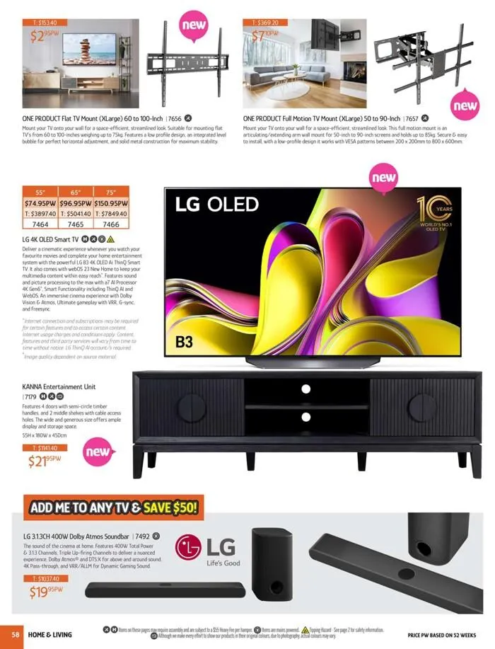 Home & Living 2024 - Catalogue valid from 25 September to 31 December 2024 - page 58