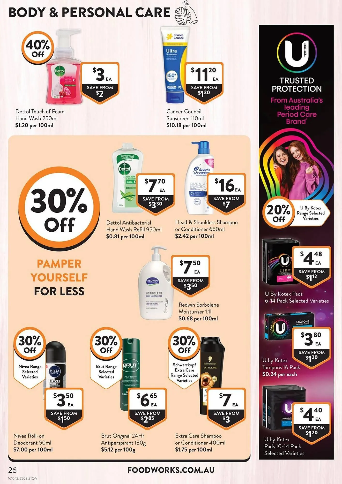 Foodworks catalogue - Catalogue valid from 25 March to 31 March 2026 - page 26